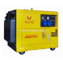 Vlais high quality KDE6700T silent diesel generator for factory price